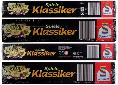 Schmidt Spiele Klassiker 49156 Spielesammlung mit 80 Spielideen für 2 - 6 Spieler