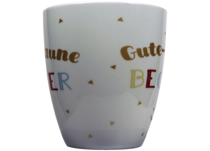 Jumbo Tasse XXL 550 ml mit Schriftzug "Gute-Laune Becher"