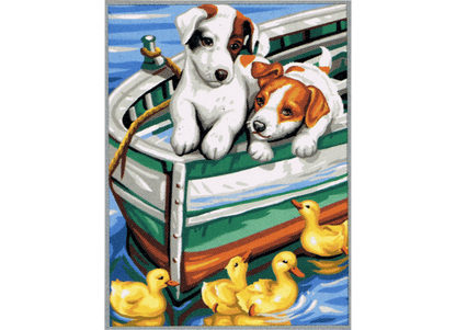 Puppy Dogs and Ducks Sequin Art 1332 Ages 8+ 