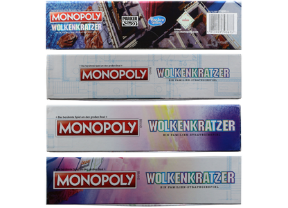 Monopoly Wolkenkratzer - Ein Familien-Strategiespiel ab 8 Jahre 2 - 4 Spieler