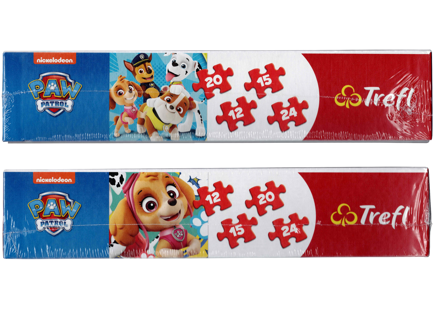 PAW Patrol Puzzle 4 in 1 mit 12, 15, 20 und 24 Teile ab 3 Jahre 285x205 mm Trefl 34346