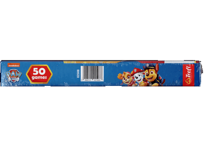 PAW Patrol 50 Spiele Spielesammlung Trefl 02508 für 2 bis 4 Spieler ab 5 Jahre