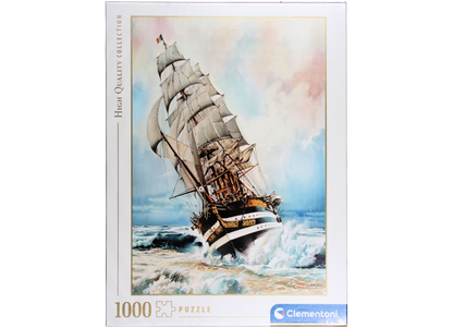 Segelschiff Amerigo Vespucci unter Segel Clementoni Puzzle 1000 Teile 50x69 cm