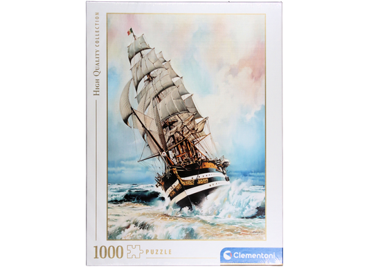 Segelschiff Amerigo Vespucci unter Segel Clementoni Puzzle 1000 Teile 50x69 cm