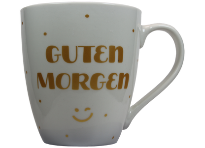 Jumbo Tasse XXL 550 ml mit Schriftzug "Guten Morgen"