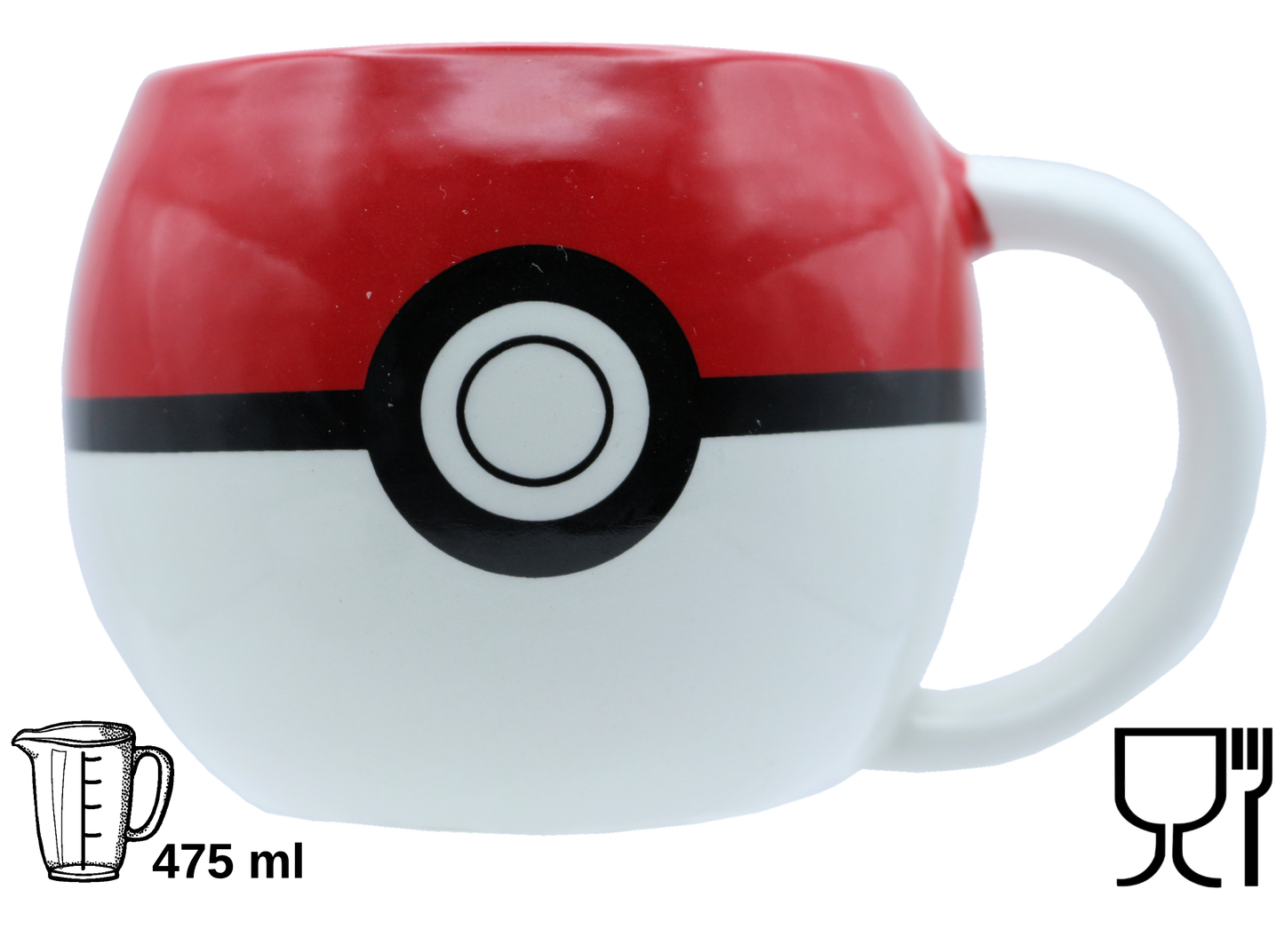 Jumbo Tasse XXL Pokemonball 475 ml