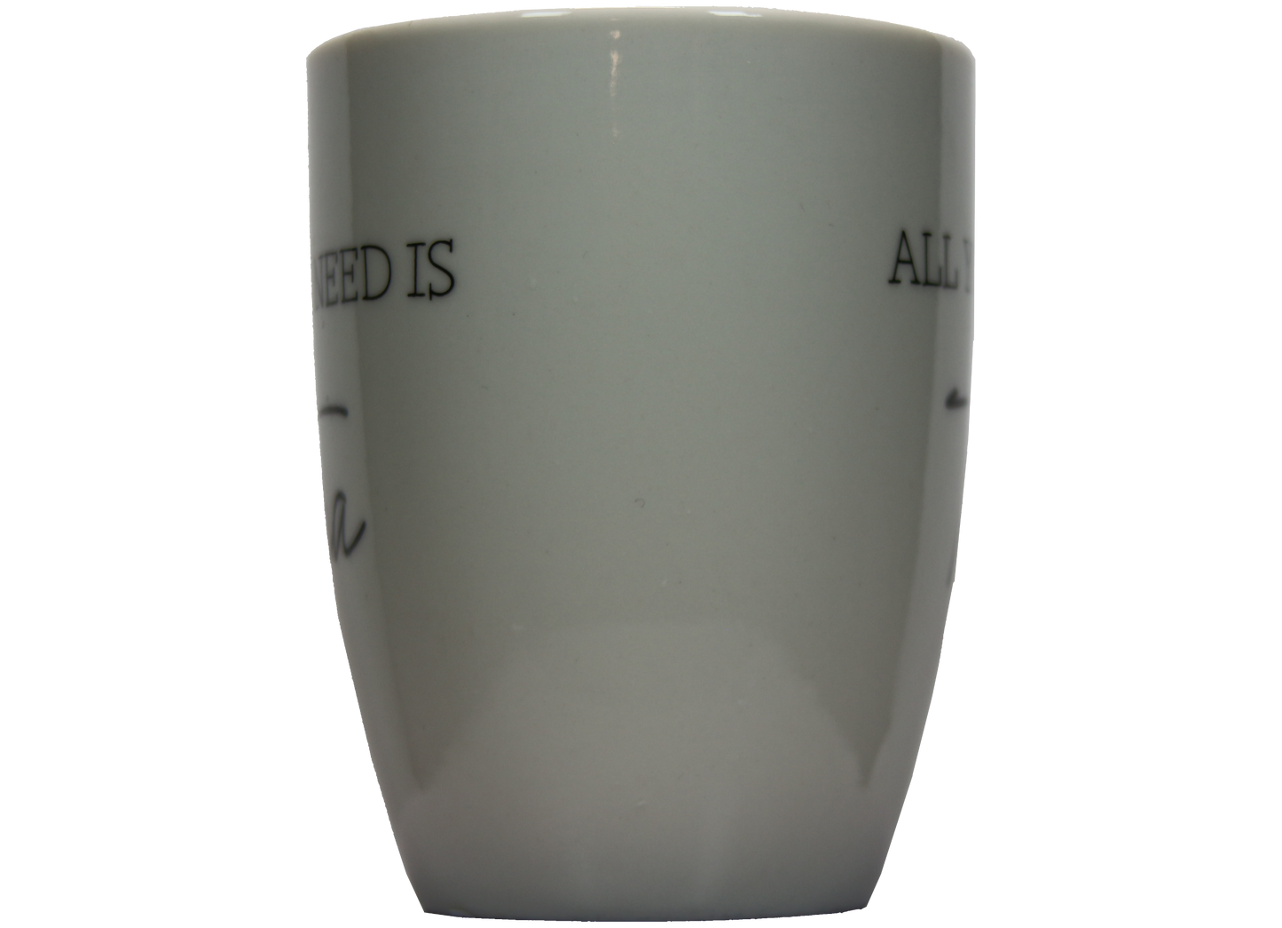 Jumbo Tasse XXL 300 ml mit Schriftzug "ALL YOU NEED IS Tea"