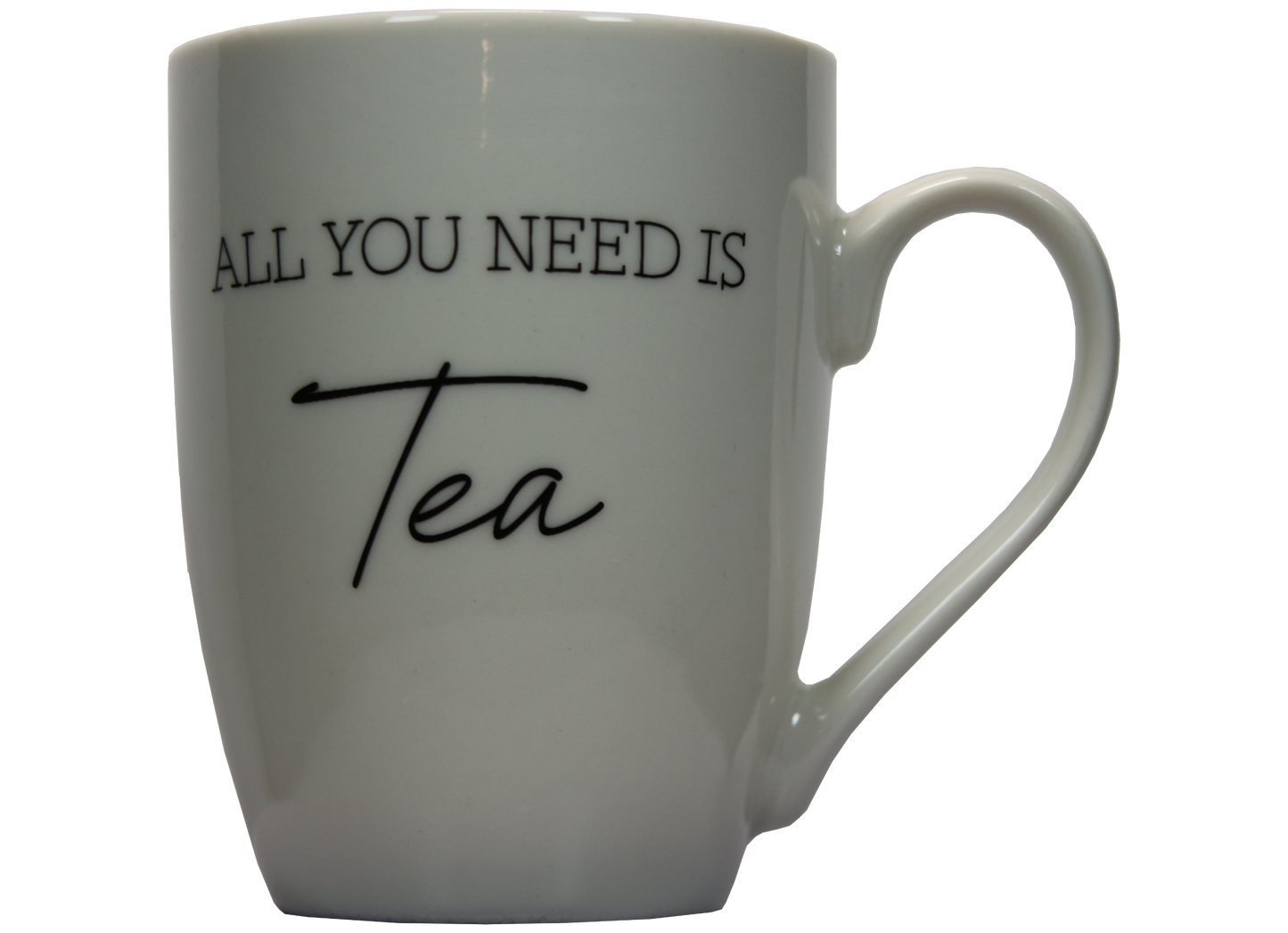 Jumbo Tasse XXL 300 ml mit Schriftzug "ALL YOU NEED IS Tea"