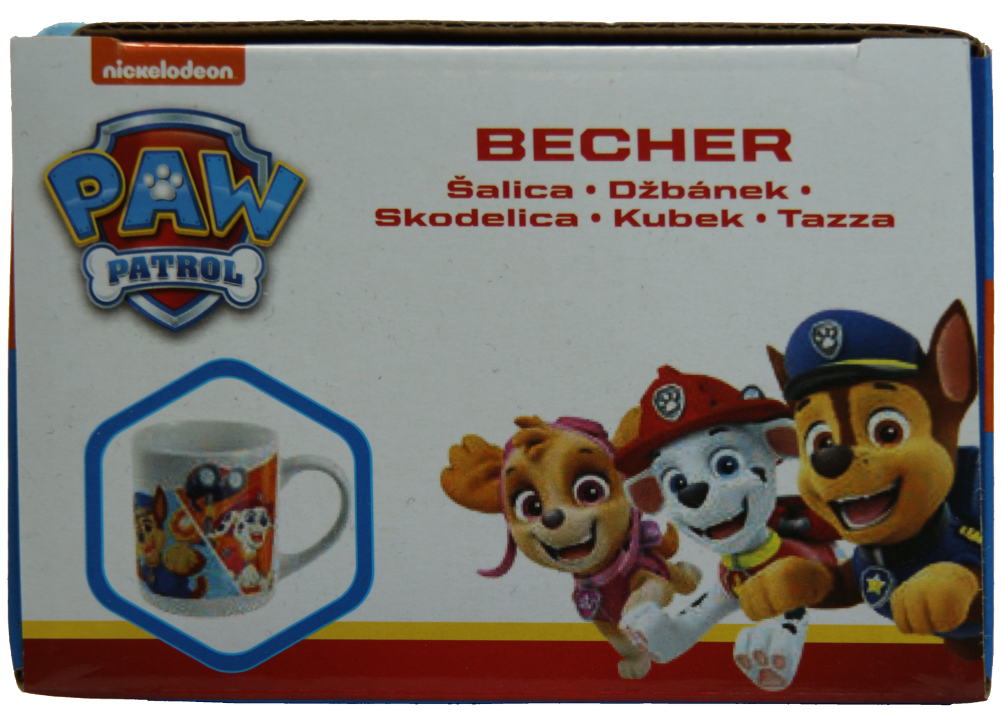 PAW Patrol Tasse Keramik 230ml Skye Rubble Chase Marshall Version 3