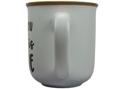 Jumbo Tasse XXL 350 ml mit Schriftzug "All you need is LOVE"