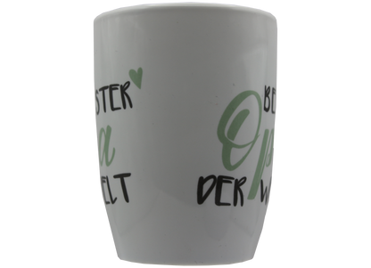 Jumbo Tasse XXL 350 ml mit Schriftzug "Beste Oma der Welt" oder "Bester Opa der Welt"