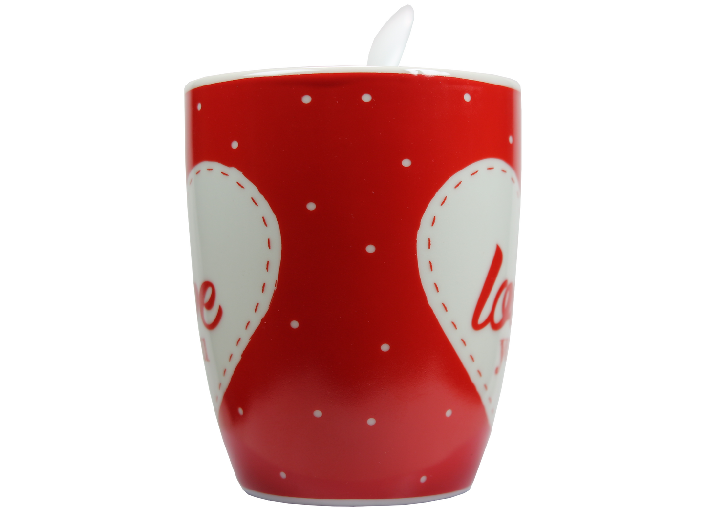 Jumbo Tasse XXL 300 ml mit Schriftzug "I love You" in Geschenkbox