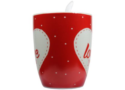 Jumbo Tasse XXL 300 ml mit Schriftzug "I love You" in Geschenkbox