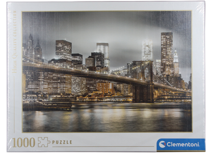 Skyline von New York Manhattan Clementoni Puzzle 1000 Teile 69x50 cm