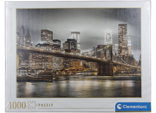 Skyline von New York Manhattan Clementoni Puzzle 1000 Teile 69x50 cm